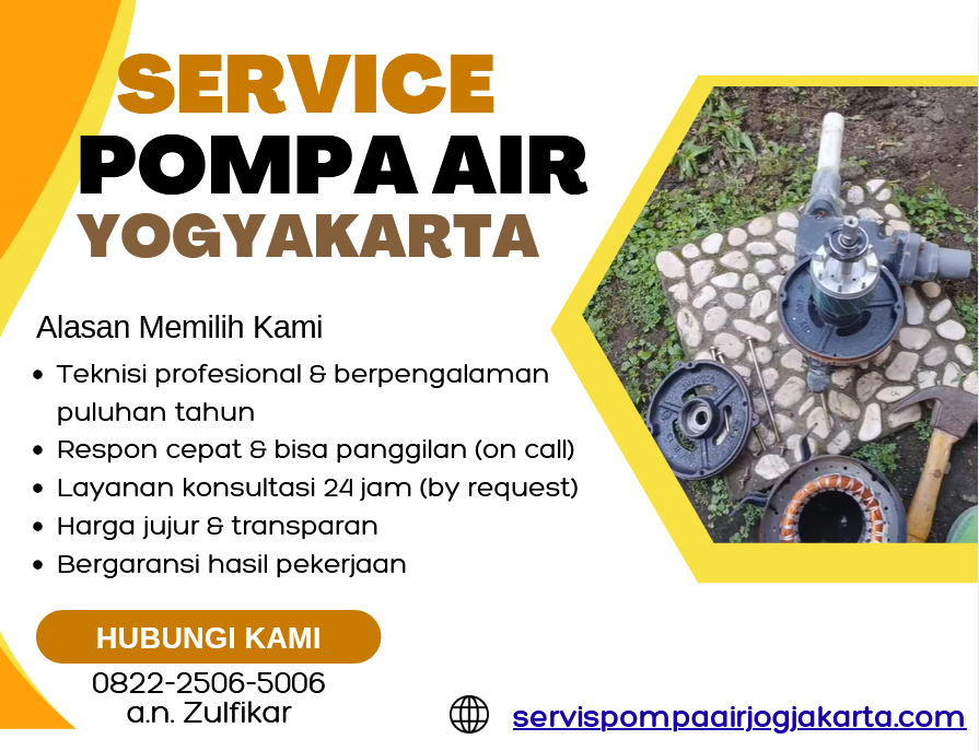 Service Pompa Air Jogja Solusi Cepat Masalah Air Anda